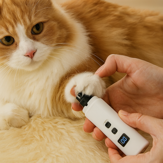Lime Électrique Rechargeable CatNail™ – Pour des griffes douces et soignées