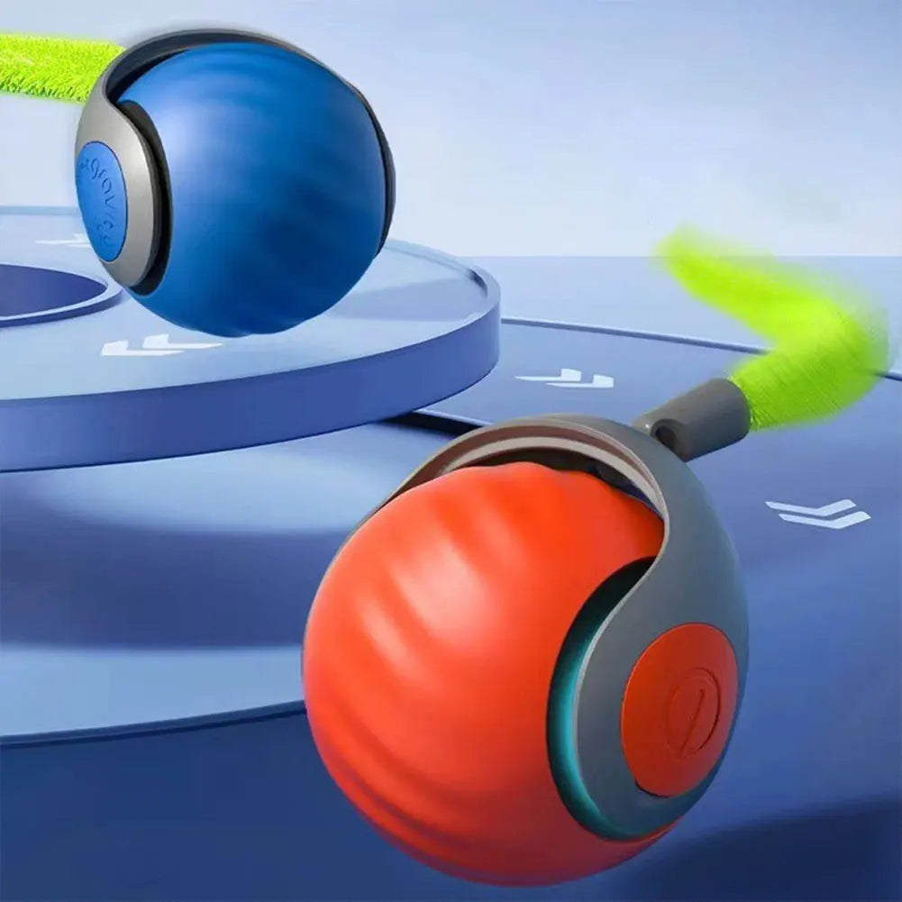 Balle interactive pour chat