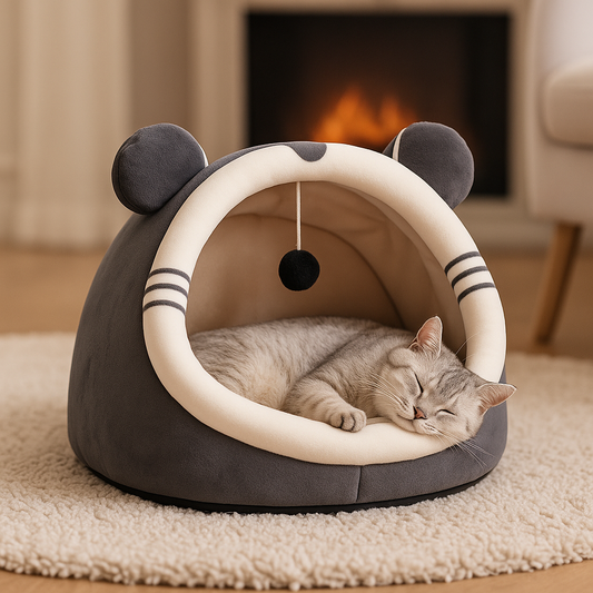 Nid Douillet CosyCat™ – La maison cocon pour votre chat