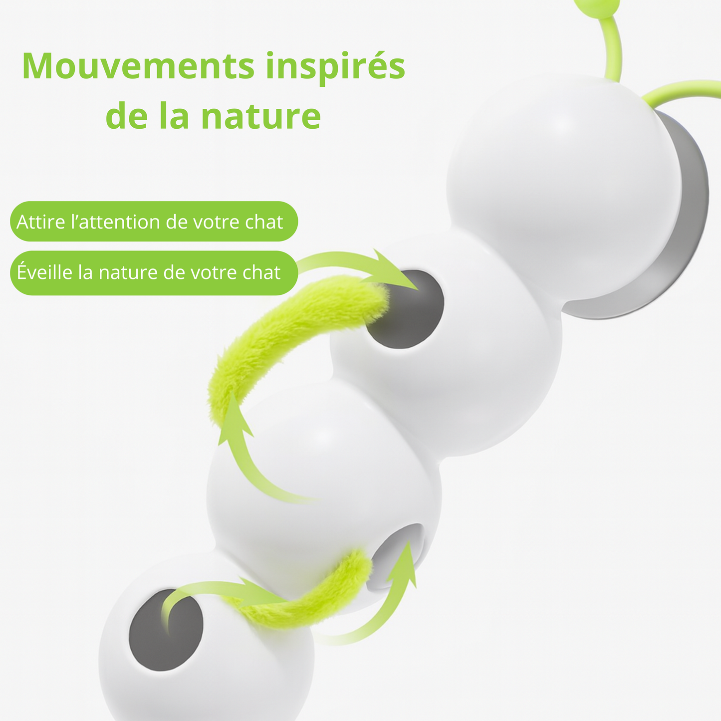Chenille interactive – le compagnon de jeu intelligent de votre chat