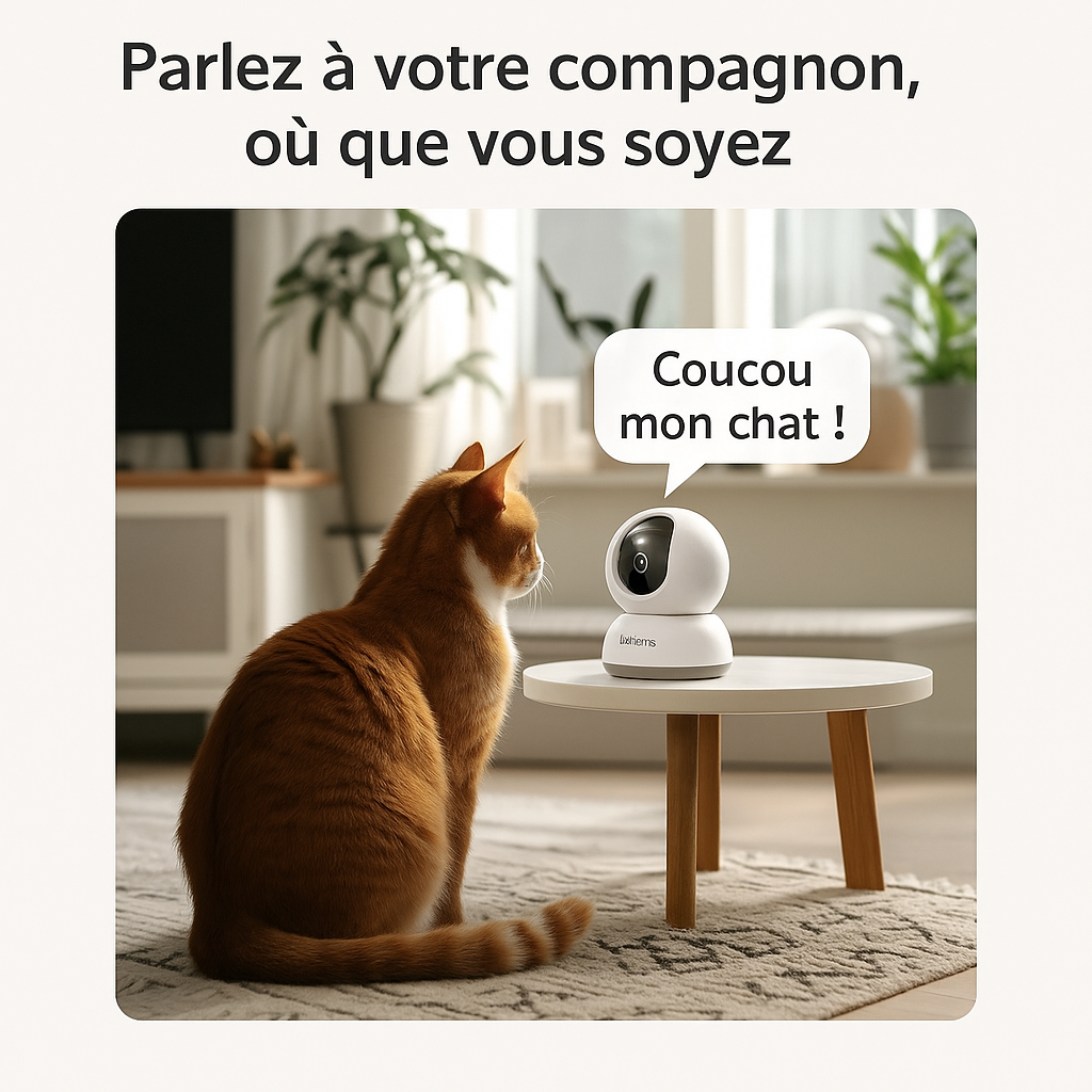 Caméra Connectée Blurams 2K – Restez proche, même à distance