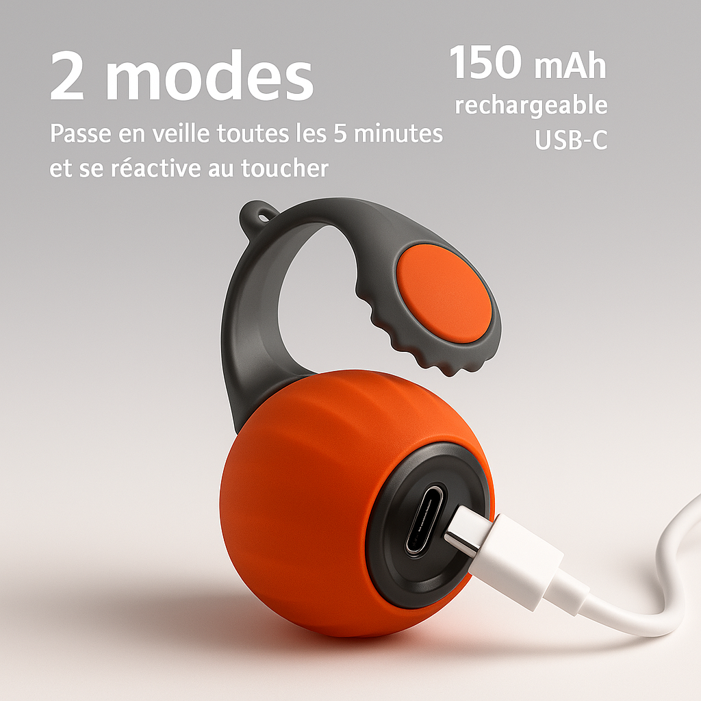 Balle interactive pour chat