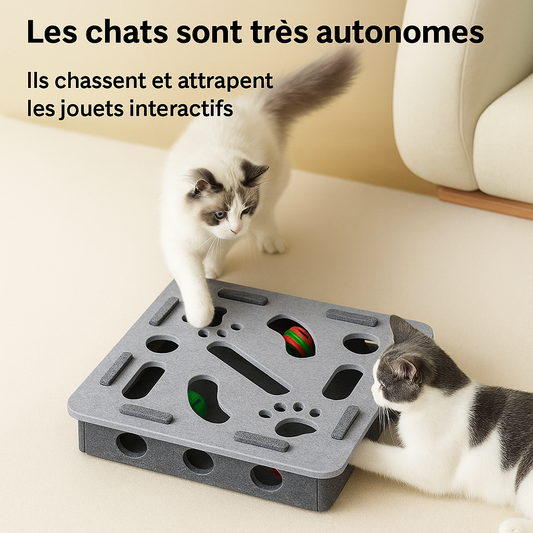 Puzzle d’éveil félin – le jeu malin qui stimule curiosité et agilité