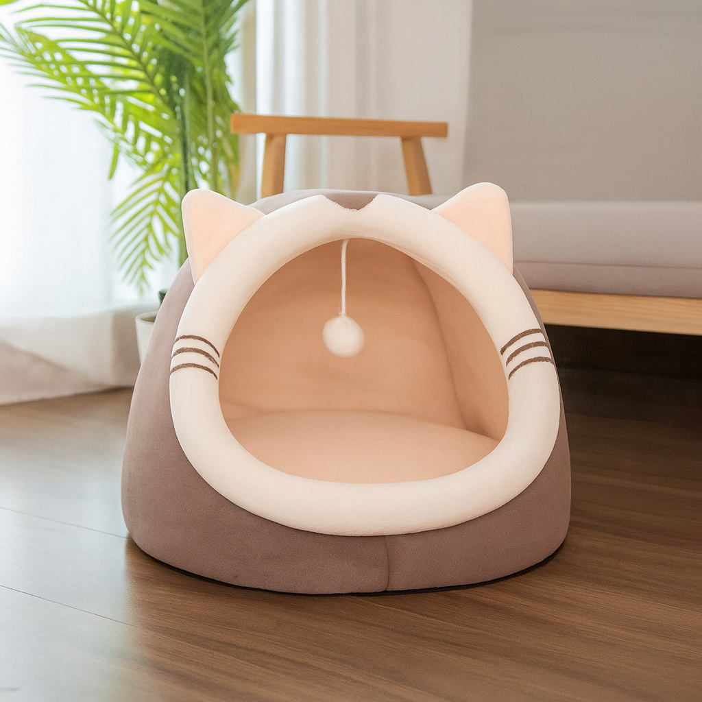 Nid Douillet CosyCat™ – La maison cocon pour votre chat