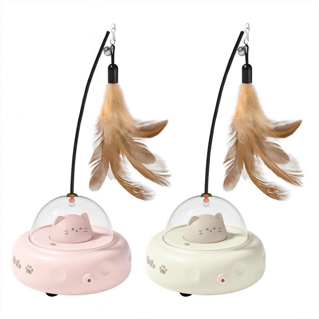 OVNI Interactif – le vaisseau de jeu de votre chat 🛸